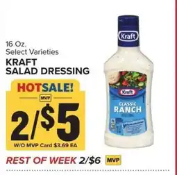 Food Lion Kraft Salad Dressing offer
