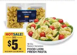 Food Lion FOOD LION FRESH PASTA offer