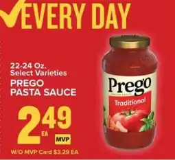 Food Lion Prego Pasta Sauce offer