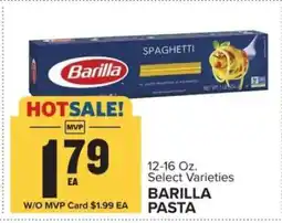 Food Lion Barilla Pasta offer