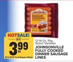 Food Lion JOHNSONVILLE FULLY COOKED DINNER SAUSAGE LINKS offer