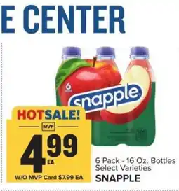Food Lion Snapple offer