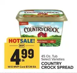 Food Lion Country Crock Spread offer