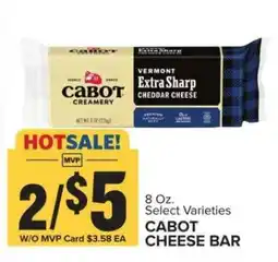 Food Lion Cabot Cheese Bar offer
