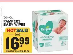 Food Lion Pampers Baby Wipes offer