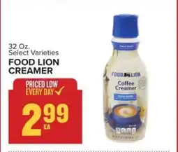 Food Lion FOOD LION CREAMER offer