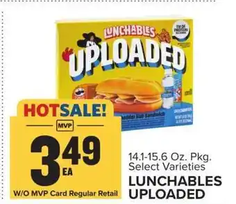 Food Lion Lunchables Uploaded offer