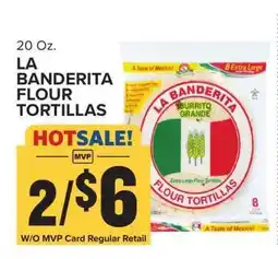 Food Lion La Banderita Flour Tortillas offer