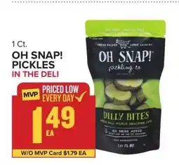 Food Lion Oh Snap! Pickles offer