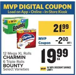 Food Lion Charmin & Bounty offer
