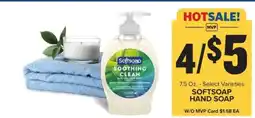 Food Lion Softsoap Hand Soap offer