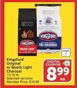 Albertsons Kingsford Original or Match Light Charcoal offer