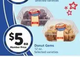 Albertsons Donut Gems offer