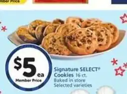 Albertsons Signature Select Cookies offer