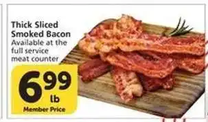 Albertsons Thick Sliced Smoked Bacon offer