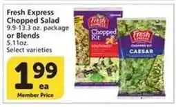 Albertsons Fresh Express Chopped Salad offer