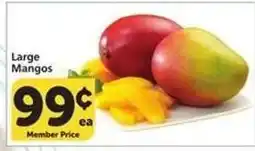 Albertsons Large Mangos offer