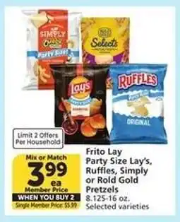 Albertsons Frito-Lay Party Size! offer
