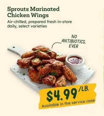 Sprouts Farmers Market Sprouts Marinated Chicken Wings offer