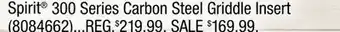 Ace Hardware Weber Spirit 300 Series Carbon Steel Griddle Insert offer