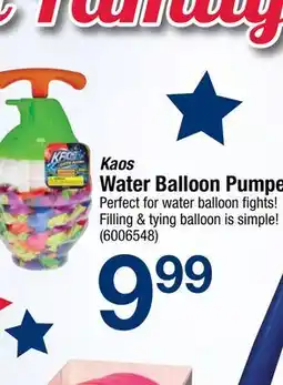Ace Hardware Kaos Water Balloon Pumper offer