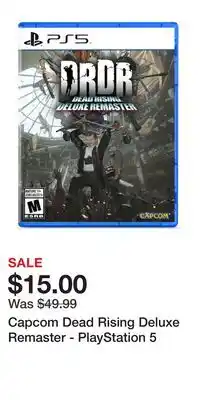 Game Stop Capcom Dead Rising Deluxe Remaster - PlayStation 5 offer