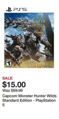 Game Stop Capcom Monster Hunter Wilds Standard Edition - PlayStation 5 offer
