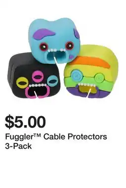 Five Below Fuggler Cable Protectors 3-Pack offer