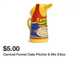 Five Below Carnival Funnel Cake Pitcher & Mix 9.6oz offer