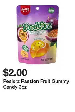 Five Below Peelerz Passion Fruit Gummy Candy 3oz offer