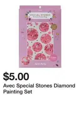 Five Below Avec Special Stones Diamond Painting Set offer