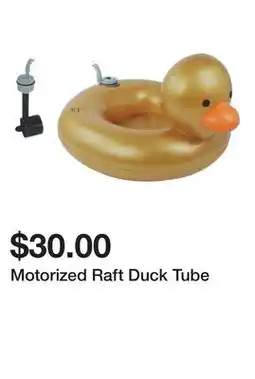 Five Below Motorized Raft Duck Tube offer