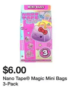 Five Below Nano Tape Magic Mini Bags 3-Pack offer