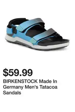 Marshalls BIRKENSTOCK Made In Germany Men's Tatacoa Sandals offer