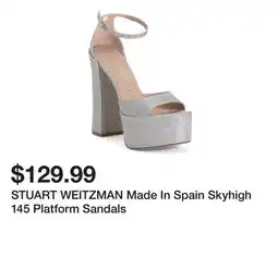 Marshalls STUART WEITZMAN Made In Spain Skyhigh 145 Platform Sandals offer