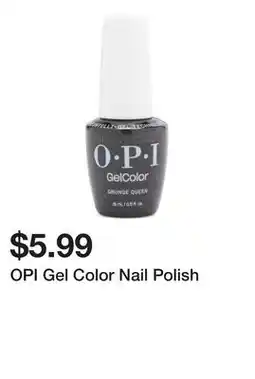 Marshalls OPI Gel Color Nail Polish offer