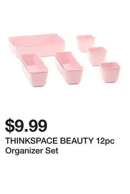 Marshalls THINKSPACE BEAUTY 12pc Organizer Set offer