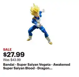 Best Buy Bandai - Super Saiyan Vegeta - Awakened Super Saiyan Blood - Dragon Ball Z - S.H.Figuarts 5.3 Figure offer