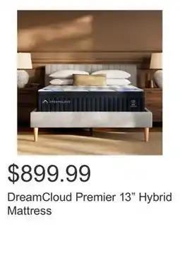 Costco DreamCloud Premier 13 Hybrid Mattress offer