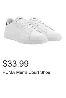 Costco PUMA Men's Court Shoe offer