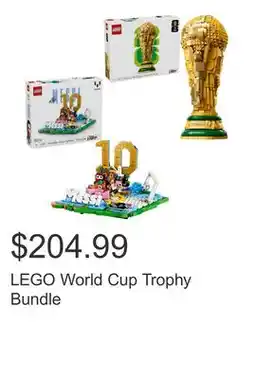 Costco LEGO World Cup Trophy Bundle offer