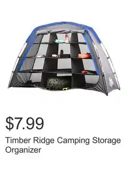 Costco Timber Ridge Camping Storage Organizer offer