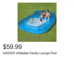 Costco H2OGO! Inflatable Family Lounge Pool offer