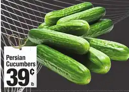 Super King Markets Persian Cucumbers offer