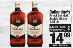 Super King Markets Ballantine's Finest Blended Scotch Whisky offer