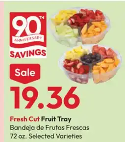 Stater Bros Fresh Cut Fruit Tray offer