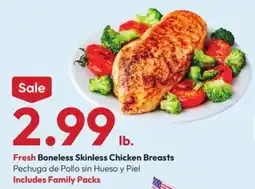 Stater Bros Boneless Skinless Chicken Breasts offer