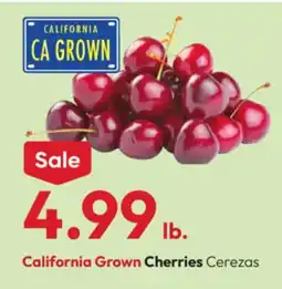 Stater Bros Cherries offer