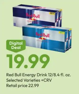 Stater Bros Red Bull Energy Drink offer