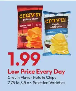 Stater Bros Crav'n Flavor Potato Chips offer